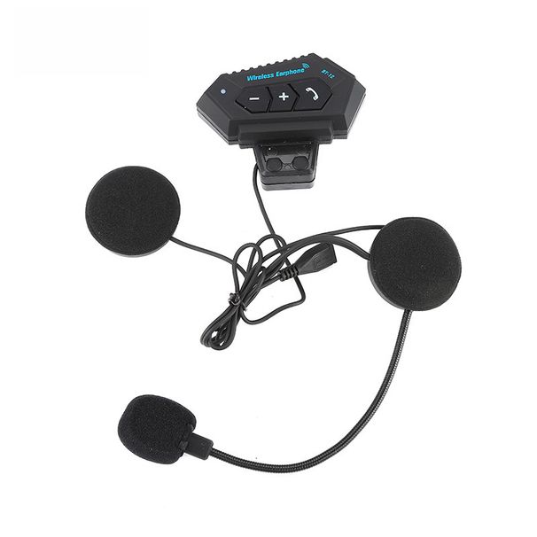 BSDDP casco auricular Bluetooth conexión inalámbrica contestar teléfono reproducir música casco modificación de auricular incorporado_voghion.com