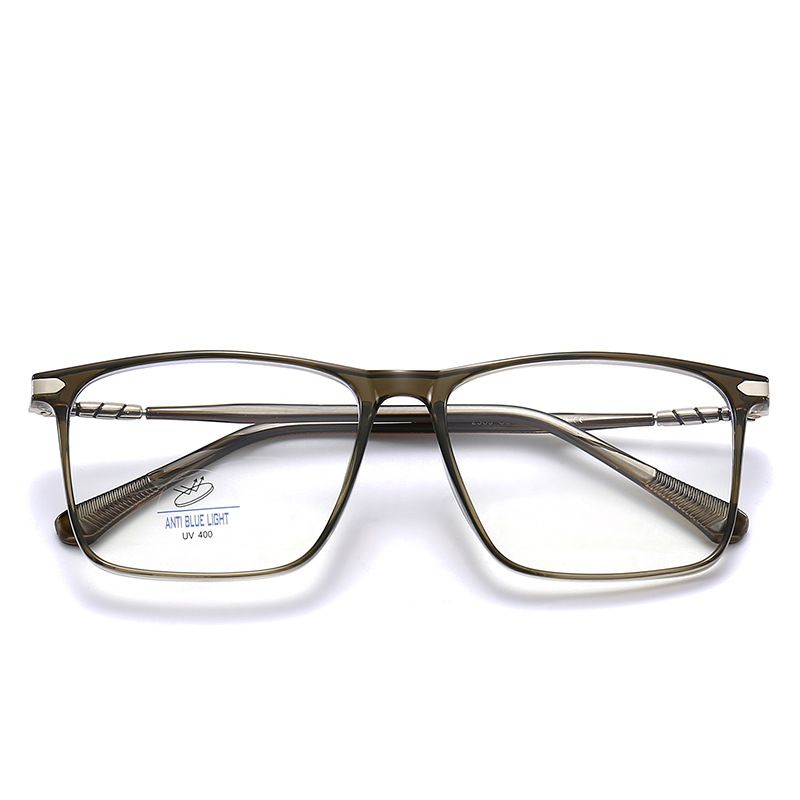 New 2309 full fashionable eyeglass for both men and women, TR90 frame flat mirror anti blue light glasses_voghion.com