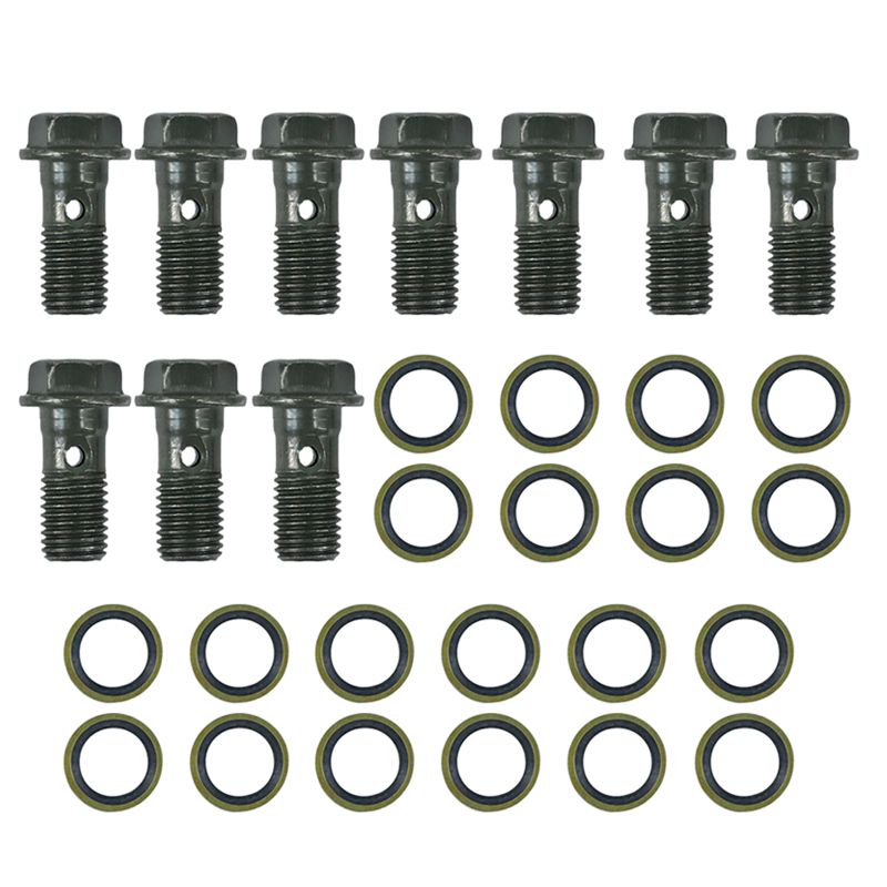 Motorkerékpár banjocsavar olajleeresztő csavar/üreges csavar M10x1.25mm M10x1mm fékcsőhöz, féknyereghez, Master Cyder_voghion.com