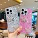 3D Butterfly Glitter Phone Case For Samsung Galaxy S25 S24 S23 S22 S21 Ultra Plus S20FE Note 20 Fashion Shockproof Silicon Cover_voghion.com