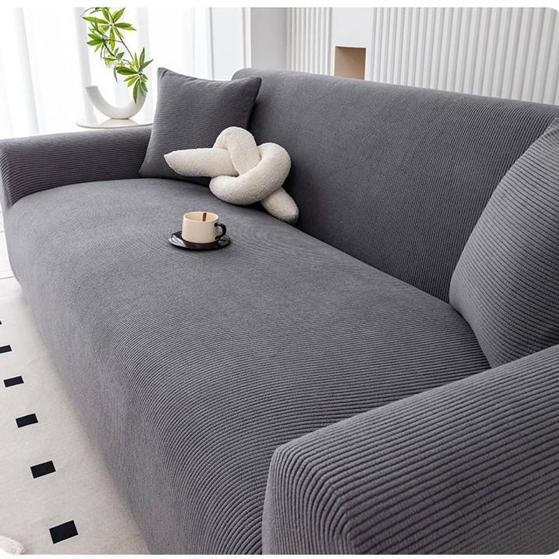 Cloud Sofa Cover All Inclusive Universal Cover Lazy Sofa Protective Cover Corduroy Non Slip Sofa Cover Cloth_voghion.com