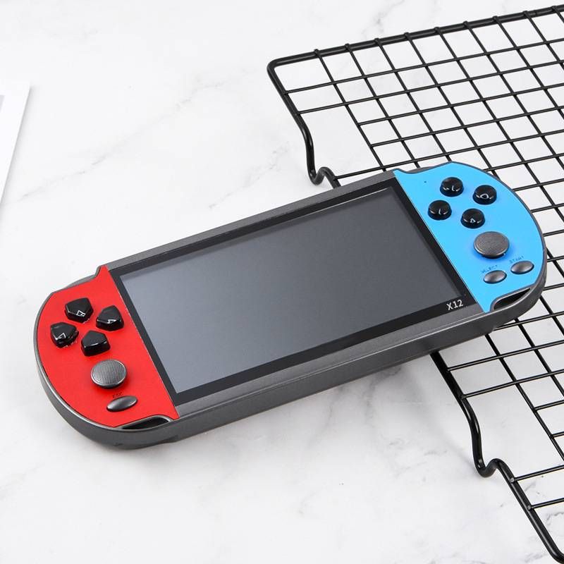 7-inch Large-screen Handheld Mini Arcade Console With 8 Analog Simulators Featuring Retro PSP Handheld Console, FC, Arcade, And GBA._voghion.com