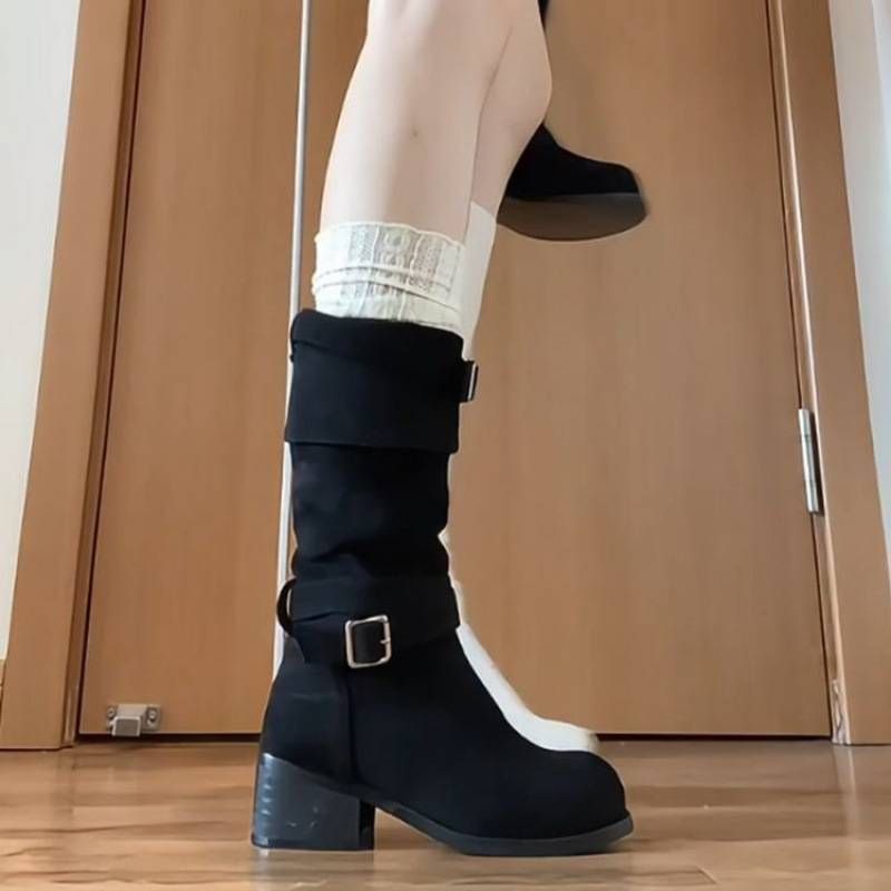 Boot Lady 2025 Long Boots Autumn And Winter New Style Women's Knight Boots_voghion.com