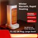 1300W PTC Ceramic Space Heater With 60° Oscillation - Compact Tower Design, Overheat & Tip-Over Protection, EU/US/UK Plug Options_voghion.com