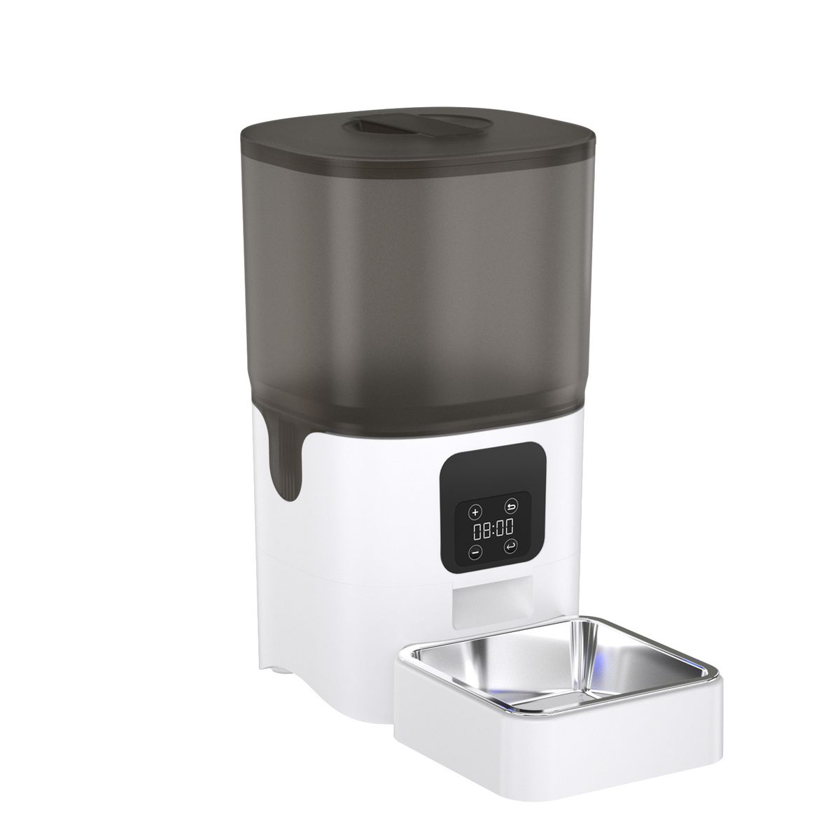 Automatyczny karmnik dla kotów Cube Pet o pojemności 6 l z pilotem, aplikacją mobilną/5G, Wi-Fi i timerem_voghion.com