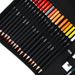 H&B 76-Piece Oil Painting Set, Professional Artist Colored Pencils Kit For Beginners & Adults, Premium Wooden Art Supplies With Nylon Case_voghion.com