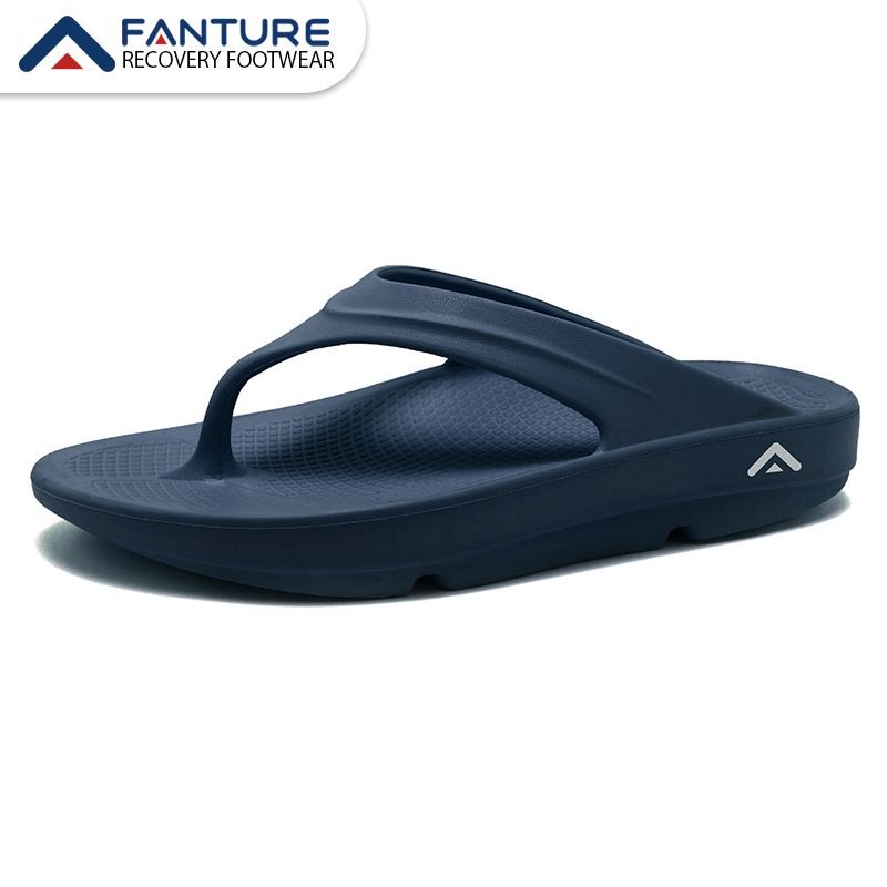 Men’s Shoes Flip Flops Shock Absorbing Thick Soft Bottom Flat Feet Men And Women Indoor And Outdoor Fashion Casual Slippers_voghion.com
