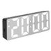 Mirror Alarm Desktop Silent Smart Time Display Bedroom Digital Electronic Clock Ornament_voghion.com