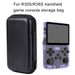 EVA Storage For R35S RG35XX BAG Game Console Protective Black Case Carbon Fiber Texture Travel Bag_voghion.com