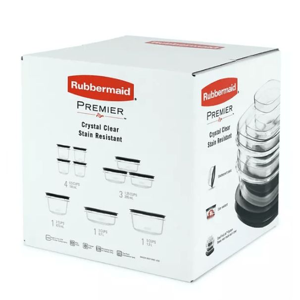 Premier Lids Set 20Piece Food Find Storage Containers Easy_voghion.com