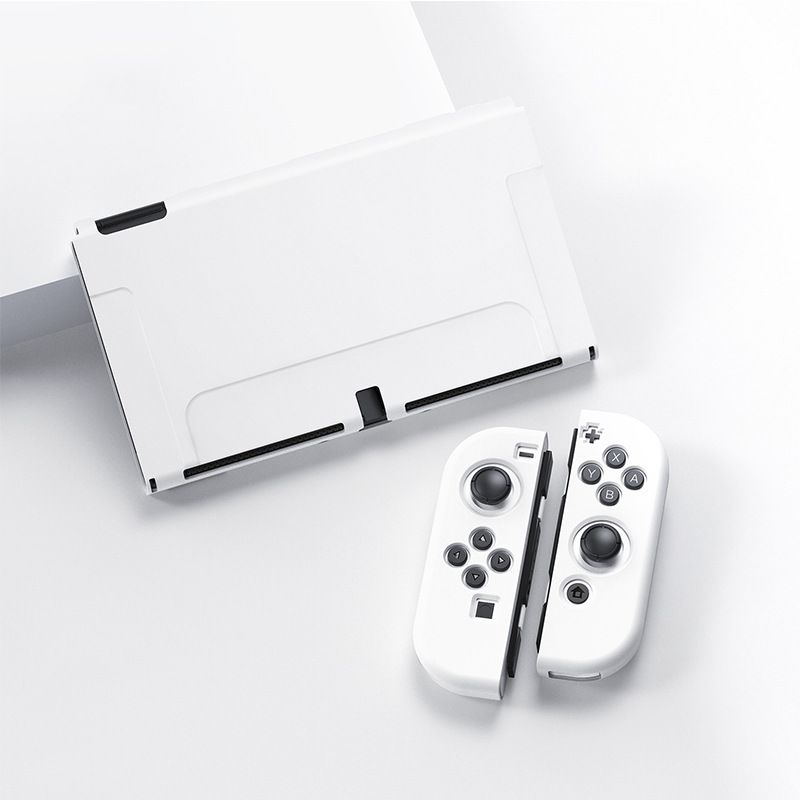 Suitable For Switch OLED Case, Full TPU Soft Frosted Color Shell, Personalized Anti Drop Protective Case_voghion.com