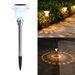 Solar Lawn Lights Outdoor, Waterproof Garden Lights With Football Pattern Glass & Colorful Plastic Grid Cover, Warm_voghion.com