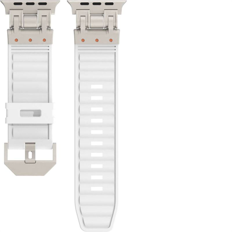 Watch Band For IWatch 42/44/45/49mm Silicone Sports Watch Strap For Watch Series Ultra2 Se 9/8/7/6/5/4/3/2/1_voghion.com