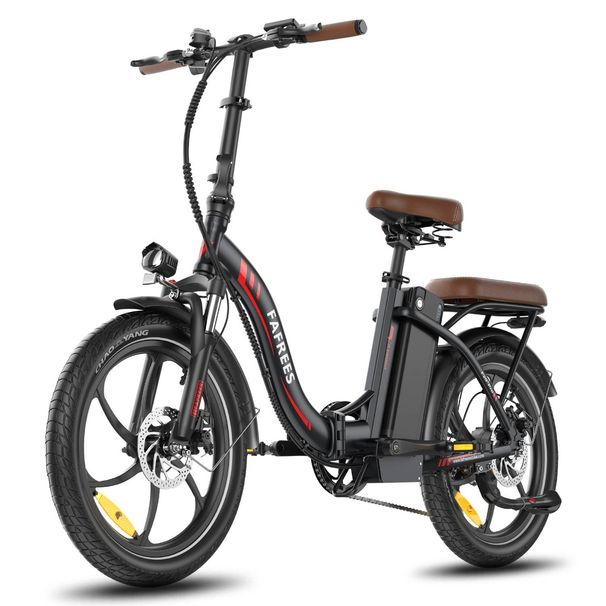 Bicicletta elettrica pieghevole Fafrees F20+ Pro, motore da 250 W, batteria da 36 V 22,5 Ah, pneumatici da 20 x 3,0 pollici_voghion.com