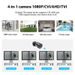 Outdoor/Indoor Security Camera With IR Night Vision, IP66 Weatherproof, Motion Detection, And Wide Temperature Range (-20°C~60°C)_voghion.com