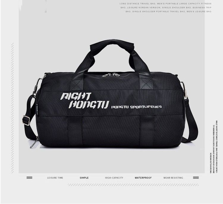 Droge en natte scheiding Sport Fitness Korte afstanden Handzame cilindrische reistas Grote capaciteit Duffelbag_voghion.com