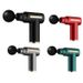Mini pistolet de massage à 6 vitesses et 4 têtes – Masseur musculaire à percussion ultra-silencieux, portable et rechargeable par USB, soulage les tissus profonds pour femmes et hommes._voghion.com