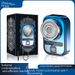 Compact elektrisch scheerapparaat voor mannen, draagbaar reisscheerapparaat met roterend systeem met meerdere mesjes, LED-display, oplaadbaar en waterdicht,_voghion.com