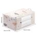 Large Capacity Clothes Storage Bag Organizer With Reinforced Handle Suitable For Blankets Bedding Foldable With Sturdy Zipper_voghion.com