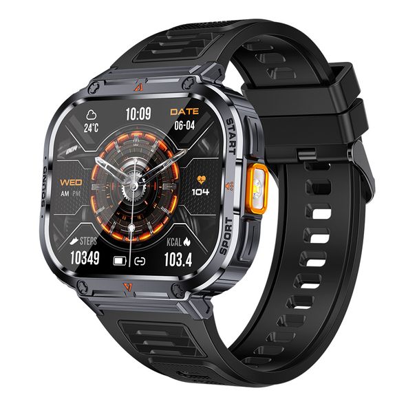 Unisex Smart Watch With Bluetooth Calling, Heart Rate & Blood Pressure Monitor, 10+ Sports Modes, IP68 Waterproof, Compatible With IOS_voghion.com