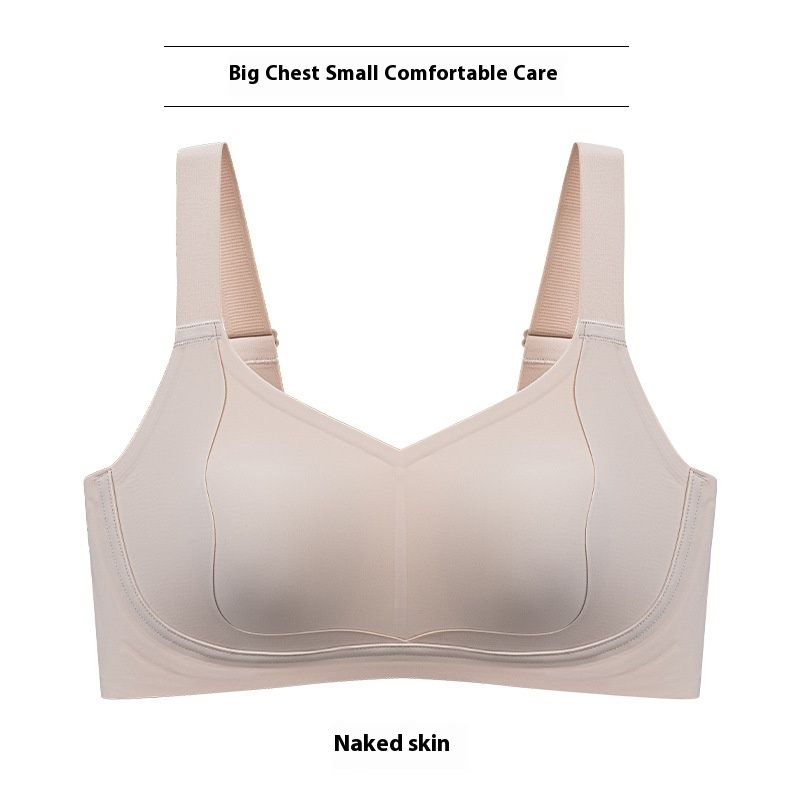 Vetoketjullinen, rypyttävä hyytelöliima ilman teräsrengasta alusvaatteita naisille, joilla on suuret rinnat, pieni kokoelma ja anti_voghion.com