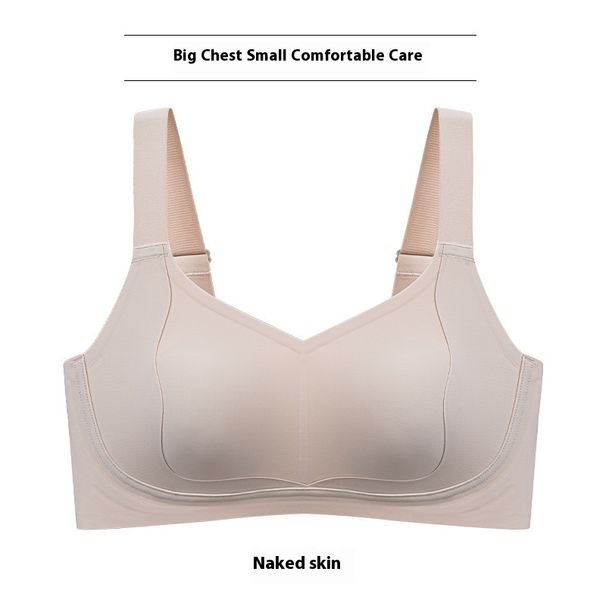 Vetoketjullinen, rypyttävä hyytelöliima ilman teräsrengasta alusvaatteita naisille, joilla on suuret rinnat, pieni kokoelma ja anti_voghion.com