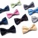 Bowtie M's Abbigliamento formale, versione coreana del tradizionale papillon a doppio strato per lo sposo, papillon tinta unita per M e_voghion.com