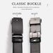 HOT Metal Automatic Buckle High Quality Leather Belts for Men Famous Brand Work Business Strap_voghion.com