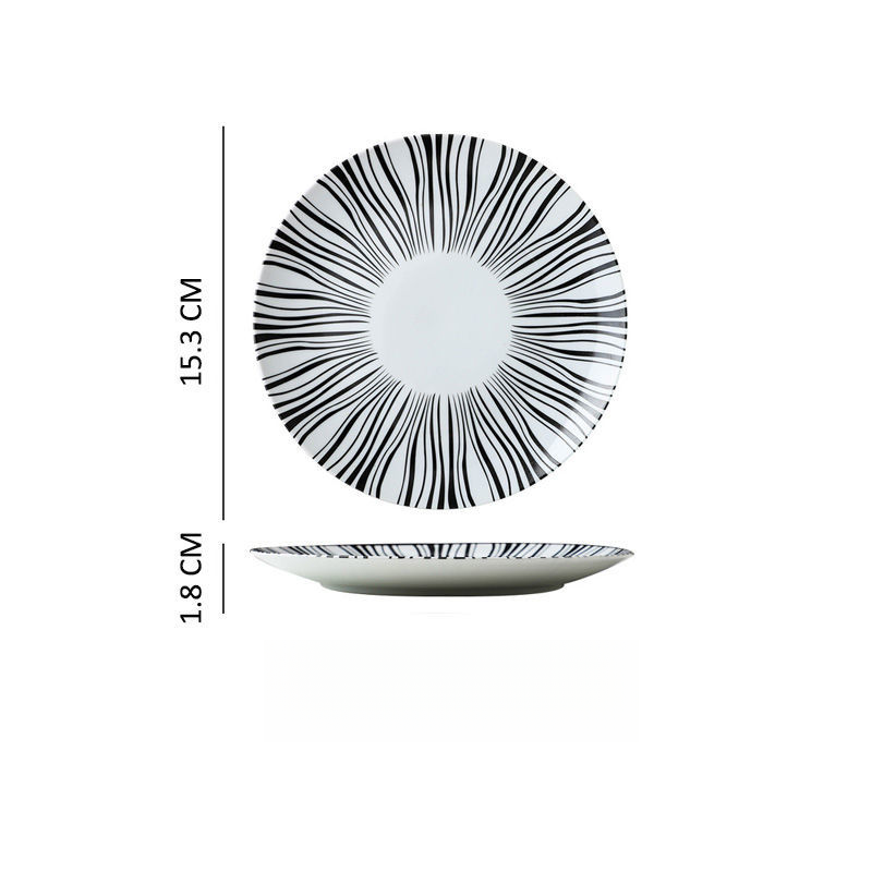 Stoviglie da tavola nordiche, semplici, creative, per pasta, dessert occidentali, piatti da ristorante unici_voghion.com