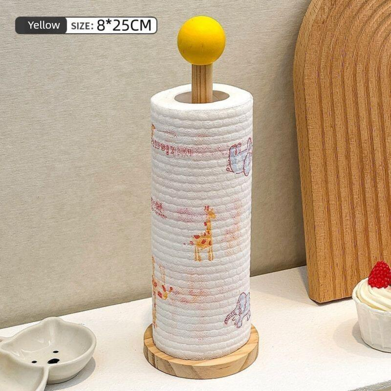Towel Lazy Hanger Plastic Wrap Disposable Cloth Kitchen Paper Roll Holder_voghion.com