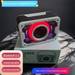 High-End Version Mecha Little Cannon Cool Colorful Lights Rechargeable Subwoofer Home Internet Celebrity Wireless_voghion.com
