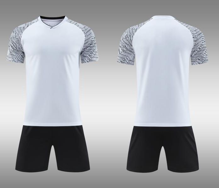 2425 Conjunto de traje de fútbol para adultos y niños, camiseta de fútbol deportiva, ropa de entrenamiento_voghion.com