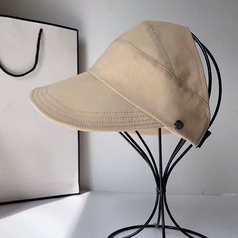 Sommer Leere Top Kappe Mit Maske Hängen Können Binden Pferdeschwanz Sport Schnell Trocknende Kappe Dünne Hass_voghion.com
