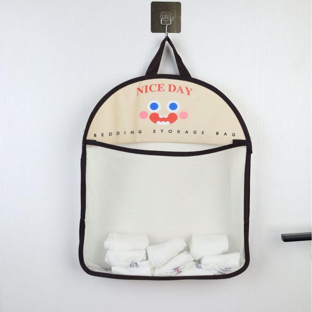 Hanging Mesh Storage Organizer For Socks Underwear Clothes - Space-Saving Wall Door Closet Multi-Pocket Storage Bag (3 Sizes, Multiple Colors)_voghion.com