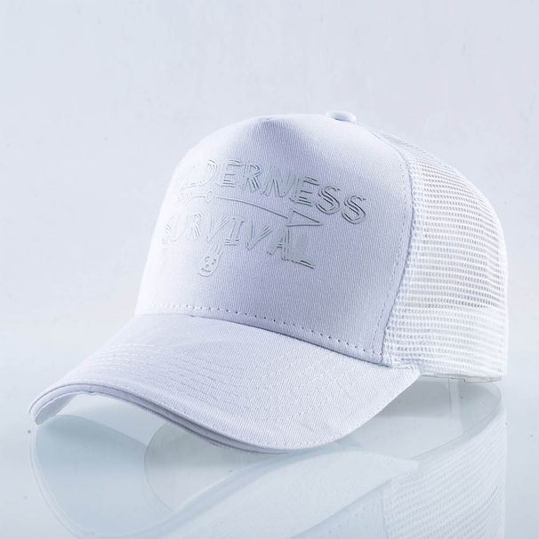 FS Grün Weiß Sommer Baseball Caps Für Männer Frauen Atmungsaktive Mesh Trucker Hüte 5 Panel Snapback Hip Hop Cap Knochen_voghion.com