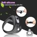 TLUDA Silicone Vibrating Ring For Men Black_voghion.com