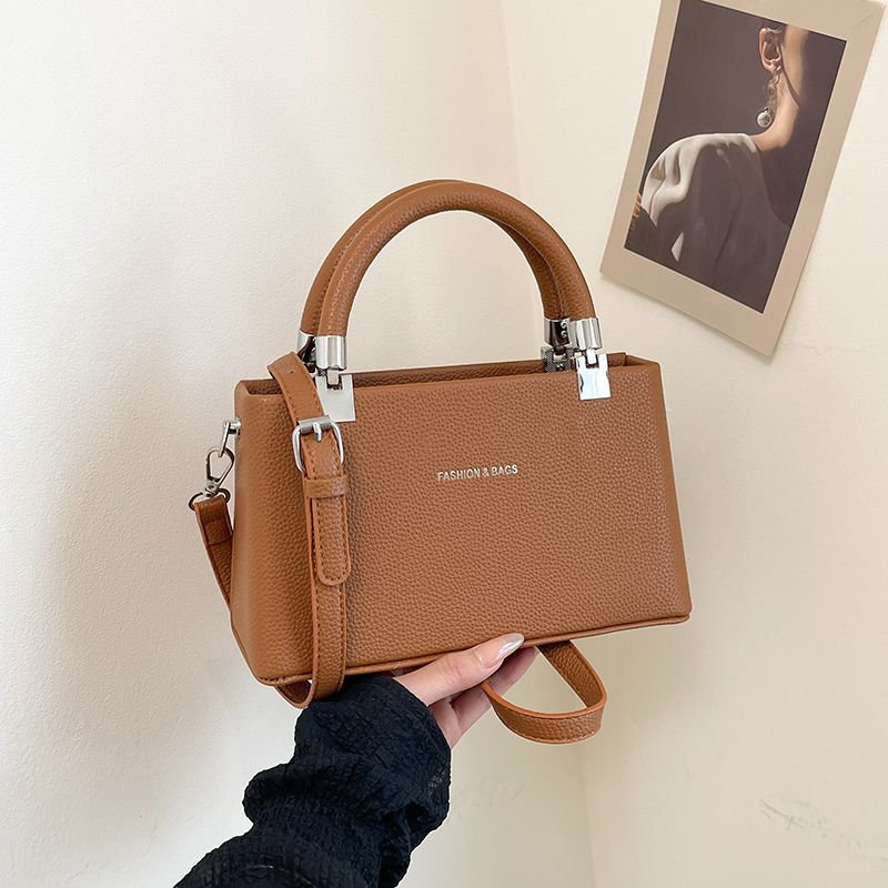 Stylish Women's PU Leather Small Crossbody Handbag With Detachable Strap - Trendy Square Bag For Daily Use Single Shoulder Crossbody Small Square Bag_voghion.com