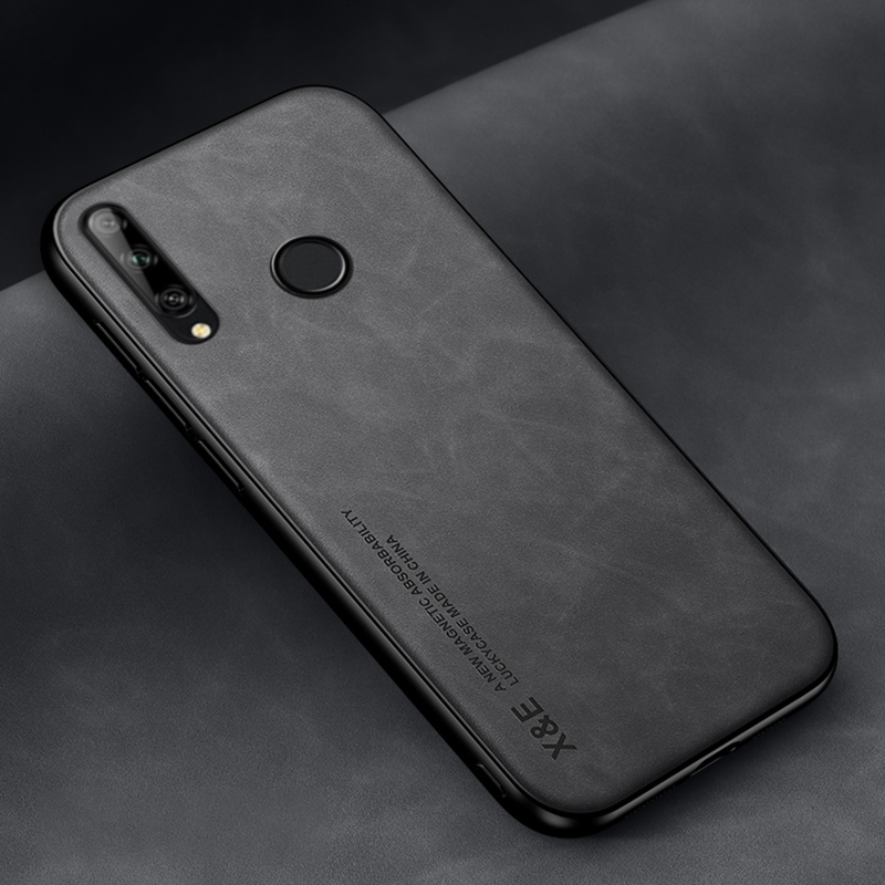 Πολυτελής δερμάτινη θήκη για Huawei Y9S Y9 Prime P Smart Z Pro Plus 2019 Κάλυμμα Ματ Θήκη τηλεφώνου σιλικόνης For Honor 9X Pro 20i_voghion.com