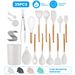 35Pcs Kitchen Cooking Utensils Set Spatula Set Baking Utensil Set Kitchen Accessories Necessities With Holder Egg Whisk Separator Tong Turner Spoons_voghion.com