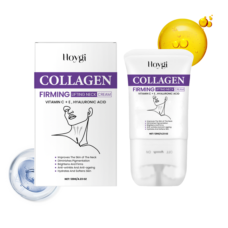 Hoygi Roller Care Neck Cream Hydrates, Firms, Nourifies And Smoothes Neck Skin With Massage And Lift Neck Cream_voghion.com