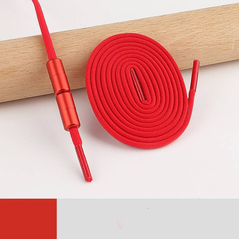 Ayakkabı Aksesuarları Elastik Serbest Bağlama Tembel Ayakkabı Bağcıkları Renkli Metal Kapsül Elastik Ayakkabı Bağcıkları Çocuklar İçin Serbest Bağlama Ayakkabı Bağcığı Tokaları_voghion.com