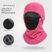 Thermal Windproof Balaclava For Cycling Skiing Outdoor Sports - Double-Layer Fleece Face Mask Unisex Cold Weather Protection (Black, Dark Gray, Navy)_voghion.com