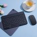 Wireless Bluetooth Keyboard And Mouse Set Wireless Charging For IPad Magnetic Round Keycap Keyboard Tablet Phone_voghion.com