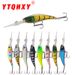 Lure Bait Cross Border Simulation Cietā ēsma Garā mēles plāksne Gredzens Pērlīte Minnow ēsma 10cm/9.2g Prusaku ēsma Makšķerēšanas piederumi_voghion.com