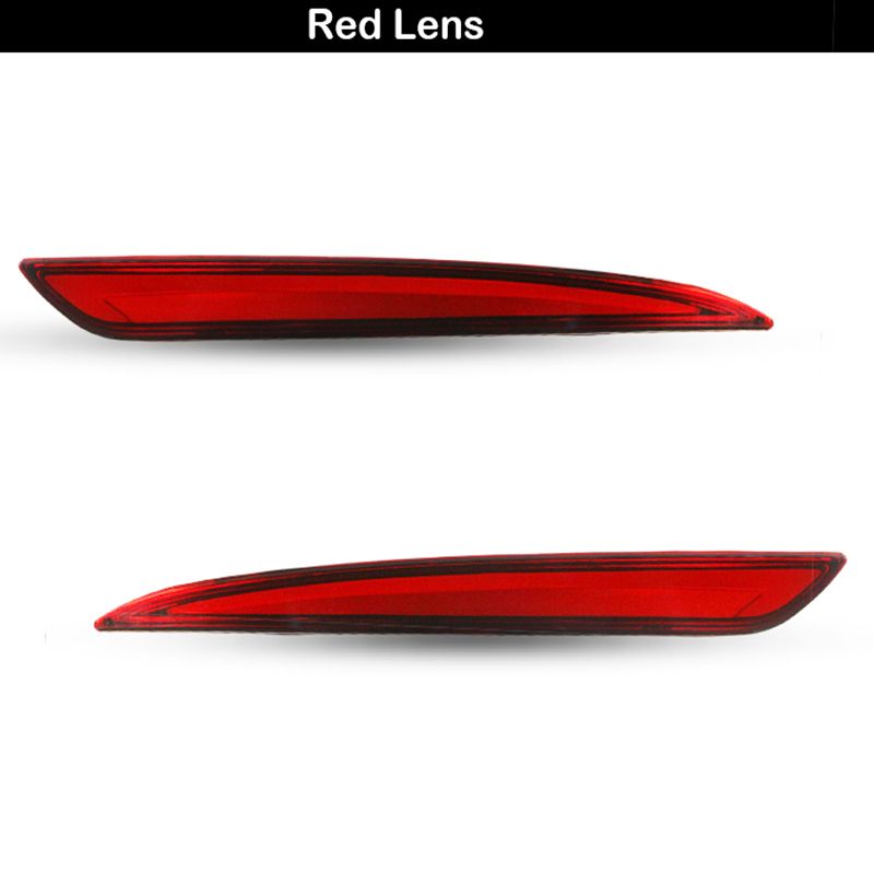 Per Ford Eo Fusion 2013-2018, riflettore paraurti auto a LED rossi, luci posteriori fendinebbia, indicatori di direzione e freni_voghion.com