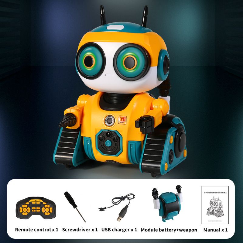 Chytré hračky Nový produkt Inteligentní senzorický interaktivní robot DIY Inteligentní programovací světlo Dálkové ovládání Hračka robot_voghion.com