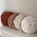 Nordic Handwoven Round Cushion - Soft Lamb Wool Seat Pad & Decorative Pillow For Sofa, Bed & Bay Window_voghion.com