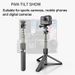 4 In1 Bluetooth Wireless Selfie Stick Tripod Foldable Universal for Smartphones for Gopro and Sports Action Cameras_voghion.com