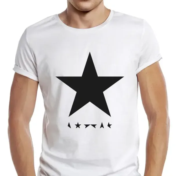 TEEHUB Geomeetriline must värv Star Meeste T-särk Graafiline riie vabaaja klassikaline tops Hipster Tee_voghion.com