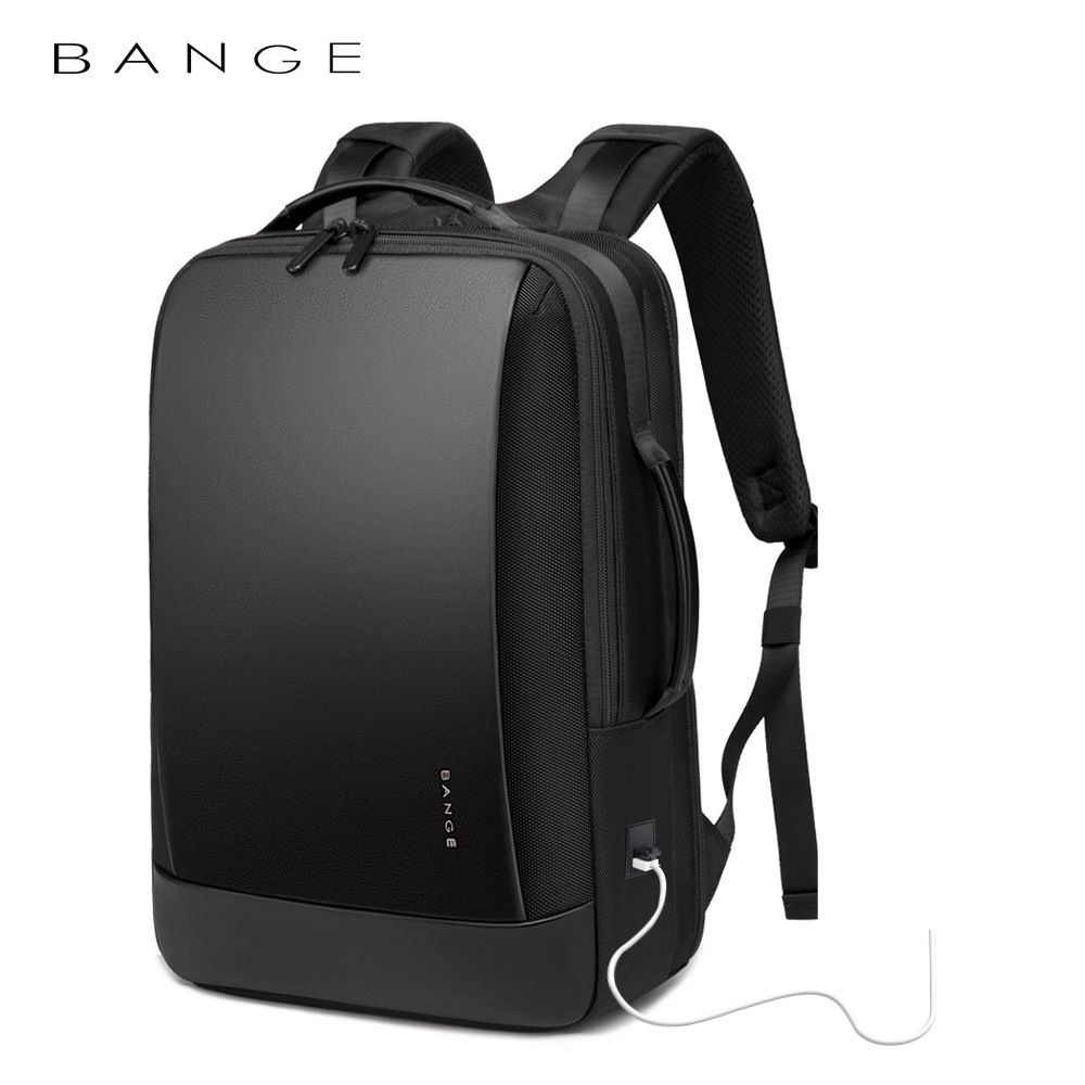 BANGE Business Casual Backpack Men's Lightweight Large Capacity Backpack Travel Student Computer Bag Backpack_voghion.com